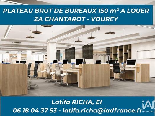 Espace bureau à louer 1 425 € 150 m² de bureaux Vourey 38210