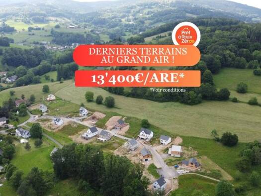 Terrain constructible à vendre 99 964 € 746 m² de terrain Le Lac Blanc Orbey 68370