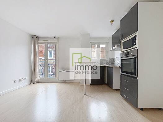 Appartement à louer 639 € 2 pièces 1 chambre 31 m² 2ème étage Pont-Monplaisir-Plouich Marcq-en-Barœul 59700