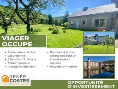 Maison en viager occupé Bouquet 35 200 € 9 pièces 7 chambres 220 m² 1 300 m² de terrain Brassac 81260