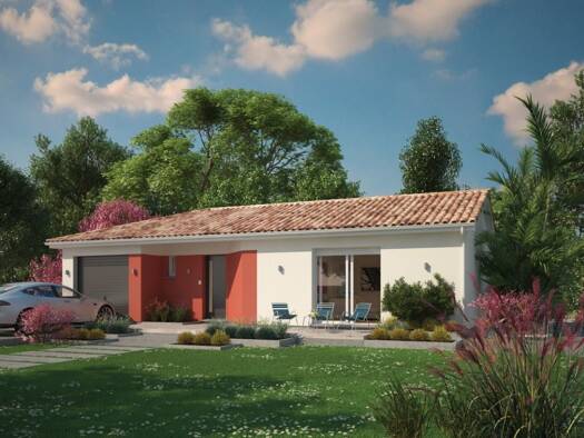 Terrain avec maison neuve à vendre 214 868 € 4 pièces 3 chambres 100 m² 753 m² de terrain Plassay 17250