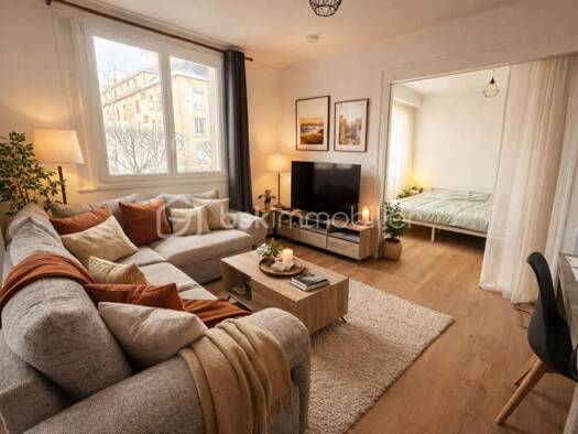 Appartement à vendre 155 000 € 2 pièces 1 chambre 34,53 m² Étage 2/2 Saint Jean Caen 14000