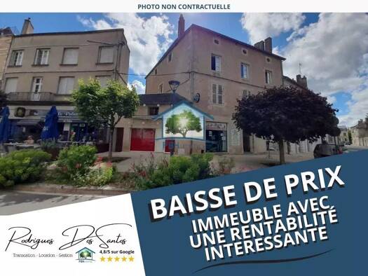 Immeuble à vendre 220 000 € Centre Montmorillon 86500