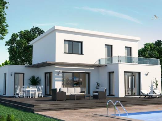 Terrain avec maison neuve à vendre 728 900 € 4 pièces 4 chambres 143 m² 551 m² de terrain Saint-Lunaire 35800