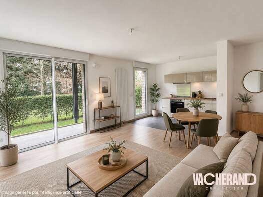 Appartement à vendre 357 000 € 4 pièces 3 chambres 85,4 m² RDC/3 Croisé Laroche-Rouges Barres Marcq-en-Barœul 59700