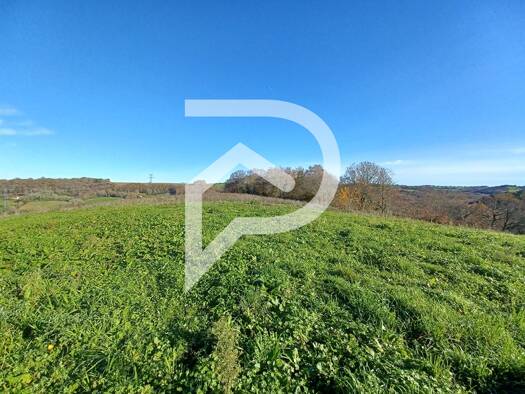 Terrain constructible viabilisé à vendre 65 000 € 1 383 m² de terrain Serres-Sainte-Marie 64170