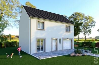 Terrain avec maison neuve à vendre 452 517 € Plailly 60128