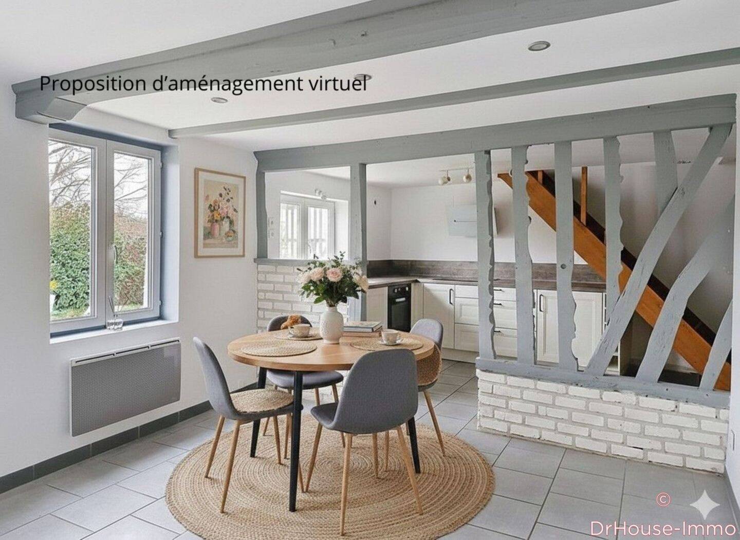 Maison à vendre, 61m², TOURVILLE EN AUGE