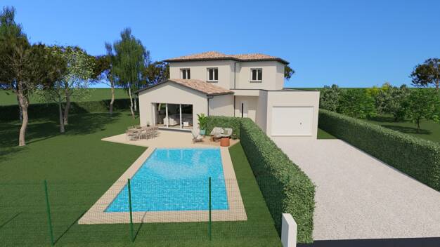 Terrain avec maison neuve à vendre 715 000 € Tassin le Bourg Tassin-la-Demi-Lune 69160