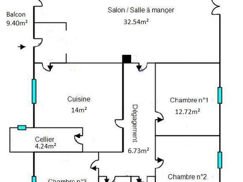 Maison à louer, 103m², DIGOIN