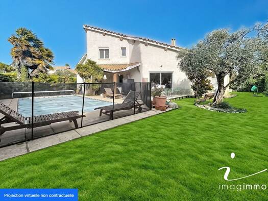 Villa à vendre 710 000 € 5 pièces 4 chambres 133 m² 606 m² de terrain Centre Ville Baillargues 34670