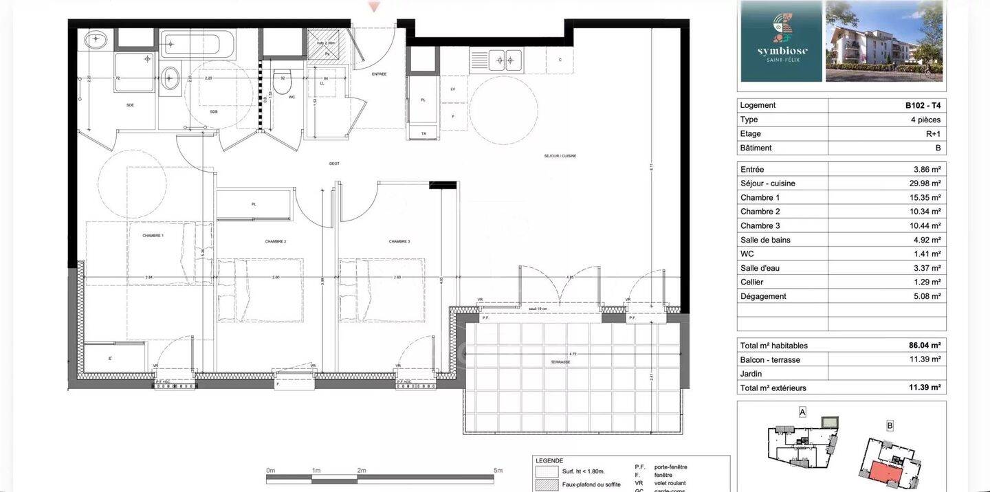 Maison à vendre, 86m², SAINT FELIX