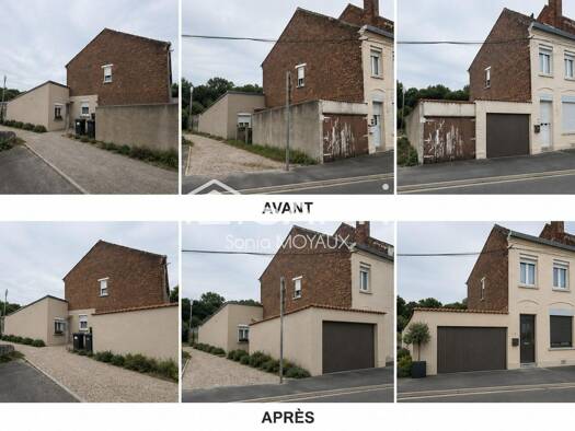 Maison de ville à vendre 96 300 € 4 pièces 3 chambres 88 m² 593 m² de terrain Nord Ouest Sallaumines 62430