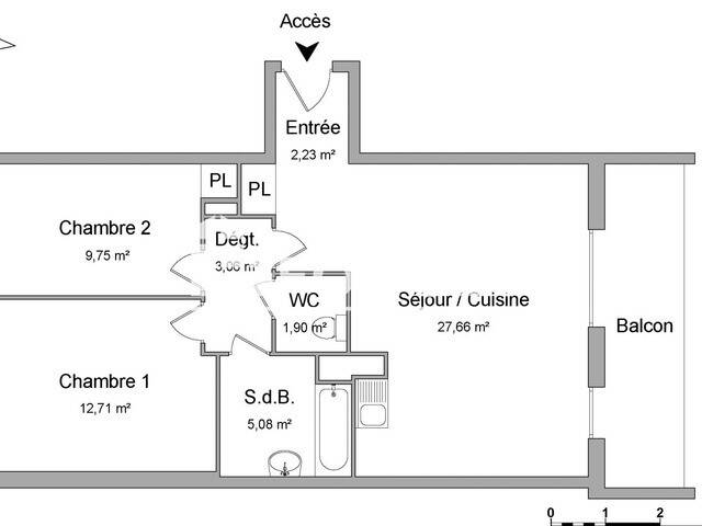 Maison à louer, 62m², CHAMPIGNY SUR MARNE
