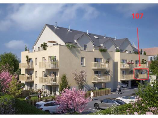 Appartement à vendre - neuf 224 000 € 3 pièces 2 chambres 65,4 m² dès le 31/12/2027 Nord Gournay-en-Bray 76220