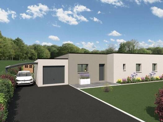 Terrain avec maison neuve à vendre 265 000 € 5 pièces 4 chambres 90 m² 859 m² de terrain Lieusaint 50700