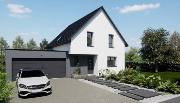 Terrain avec maison neuve à vendre 506 400 € Blotzheim 68730