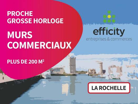 Local commercial à vendre 1 123 500 € 214 m² de surface de vente Centre Ville La Rochelle 17000