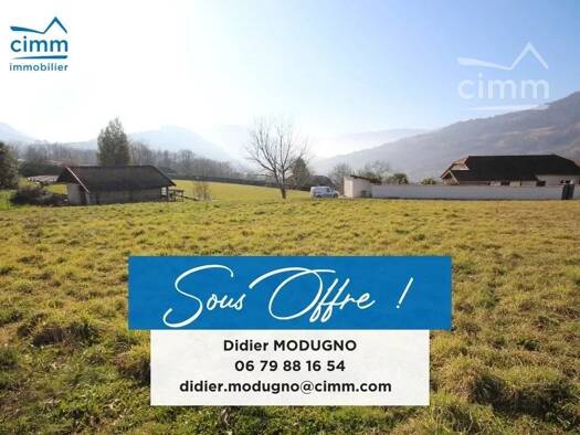 Terrain constructible à vendre 69 000 € 603 m² de terrain Valgelon-La Rochette 73110