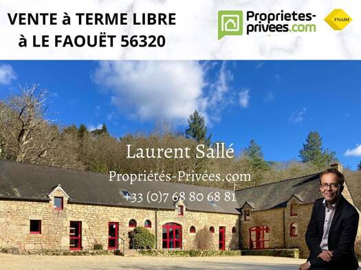Ferme en viager libre Bouquet 690 000 € 26 pièces 7 chambres 890 m² 78 108 m² de terrain Le Faouët 56320