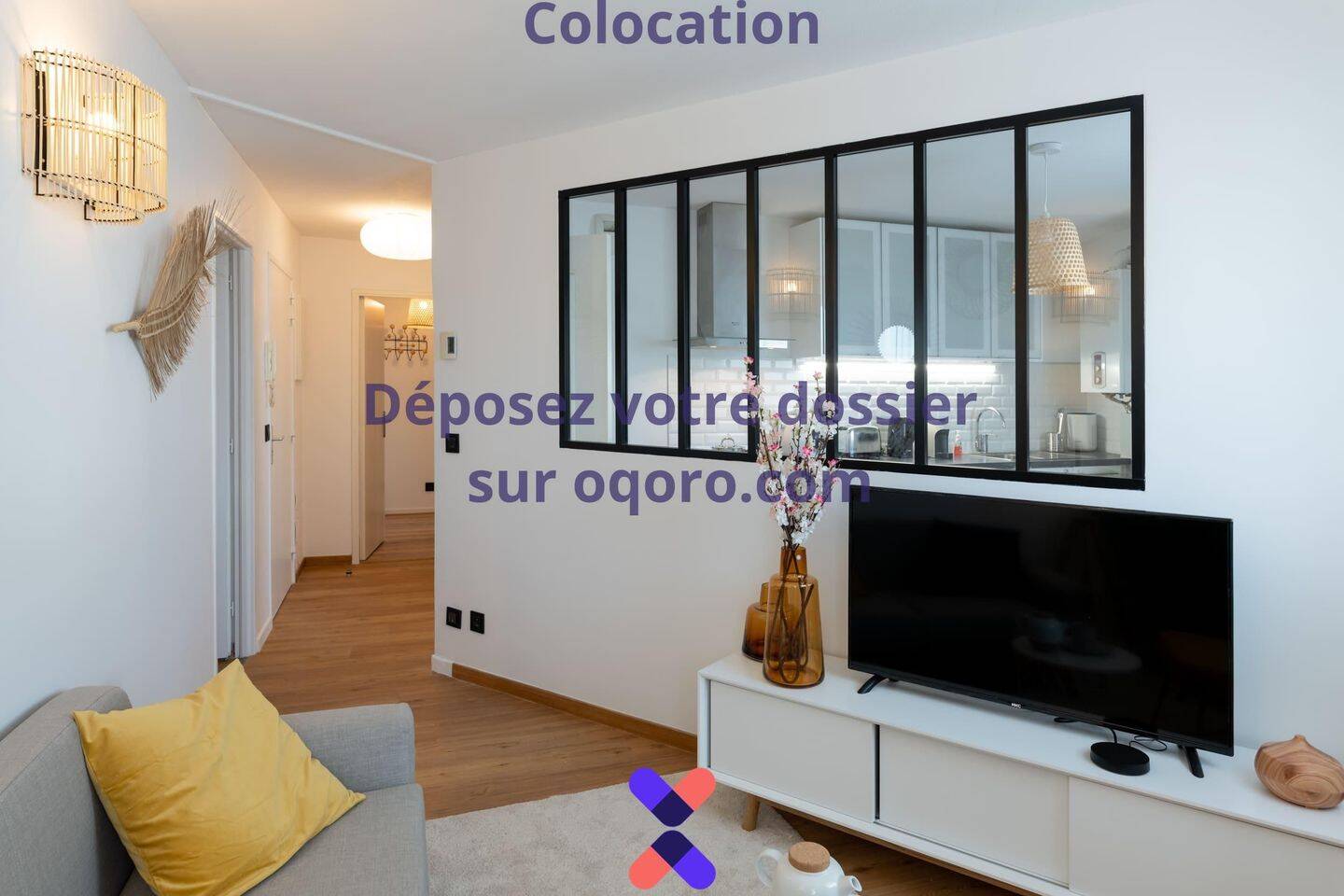 Chambre en colocation appartement meublé — 5
