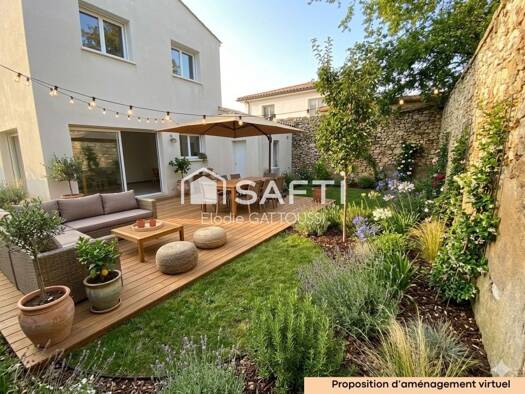 Maison à vendre 379 000 € 4 pièces 3 chambres 100 m² 274 m² de terrain Mireval 34110