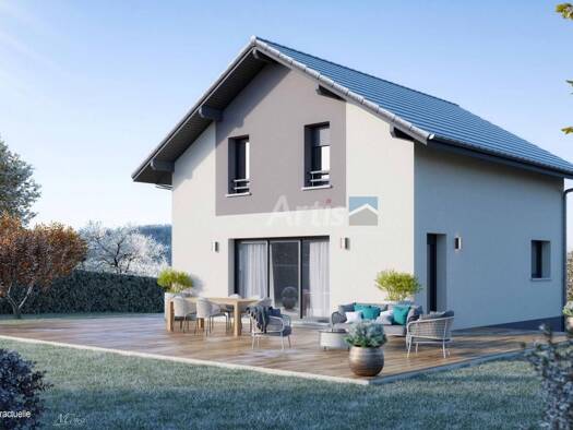 Terrain avec maison neuve à vendre 700 000 € 5 pièces 4 chambres 100 m² 800 m² de terrain Archamps 74160