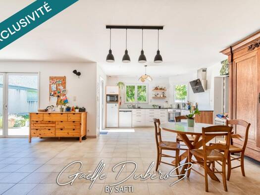 Maison de plain-pied à vendre 399 900 € 6 pièces 4 chambres 160 m² 652 m² de terrain Le Plessis-Grammoire 49124