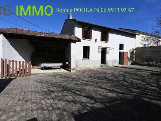 Maison jumelée à vendre 154 000 € 4 pièces 3 chambres 85,7 m² 1 310 m² de terrain Bussy-Albieux 42260