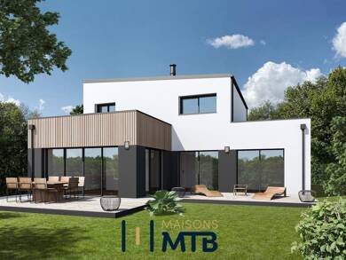 Terrain avec maison neuve à vendre 335 000 € 1 chambre 102 m² 390 m² de terrain Pluneret 56400