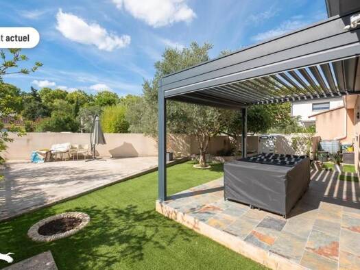 Maison de plain-pied à vendre 389 000 € 5 pièces 4 chambres 105 m² 500 m² de terrain Saint-Drézéry 34160