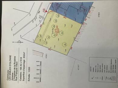 Terrain constructible viabilisé à vendre 166 000 € 302 m² de terrain Les Sables-d'Olonne 85340