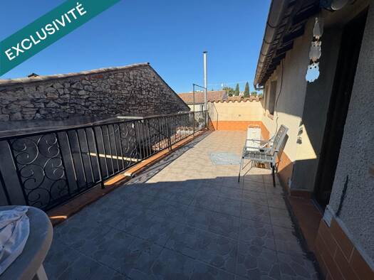 Maison à vendre 206 000 € 5 pièces 4 chambres 160 m² 137 m² de terrain Centre Ville Milhaud 30540