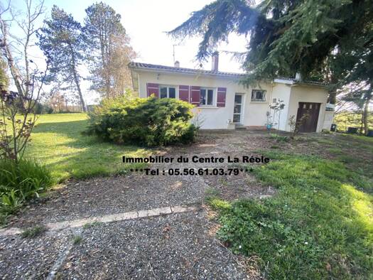 Maison de plain-pied à vendre 185 000 € 3 pièces 2 chambres 85 m² 10 900 m² de terrain Monsegur 33580