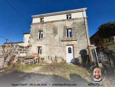 Maison à vendre 110 000 € 4 pièces 3 chambres 88 m² 204 m² de terrain Dirac 16410