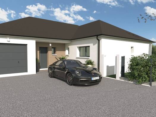 Terrain avec maison neuve à vendre 199 990 € 5 pièces 3 chambres 78 m² Le Molay-Littry 14330