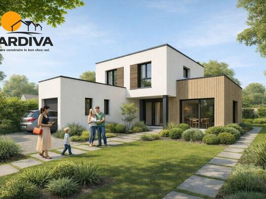 Terrain avec maison neuve à vendre 290 000 € 6 pièces 4 chambres 120 m² 350 m² de terrain Villiers-Saint-Fréderic 78640