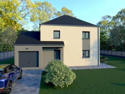 Terrain avec maison neuve à vendre 213 800 € 1 chambre 100 m² 515 m² de terrain Quettreville-sur-Sienne 50660