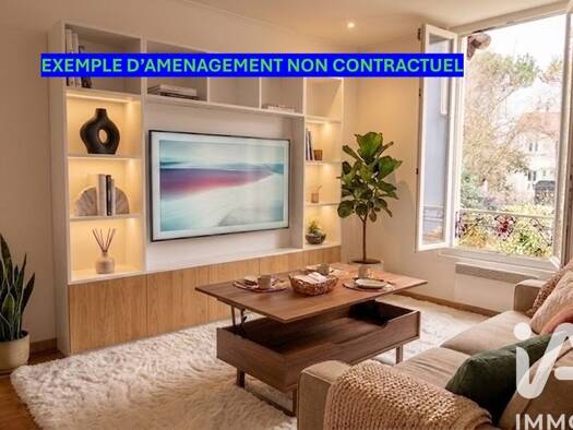 Appartement à vendre 165 000 € 2 pièces 1 chambre 32 m² Étage 1/1 Plateau Fontenay-sous-Bois 94120