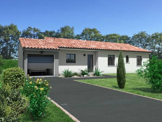 Terrain avec maison neuve à vendre 213 530 € 6 pièces 4 chambres 99 m² 418 m² de terrain Zone d'Activité Bédarieux 34600