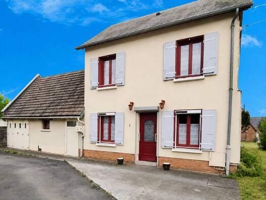 Maison à vendre 130 000 € 3 pièces 2 chambres 73 m² 354 m² de terrain Breteuil 60120