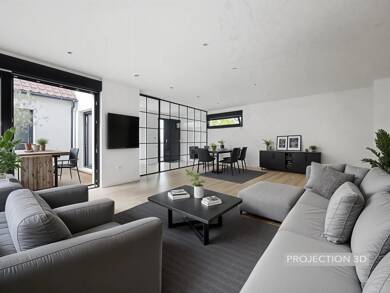 Maison de plain-pied à vendre 434 000 € 5 pièces 4 chambres 148 m² 637 m² de terrain Arbrisseau Ouest Wattignies 59139