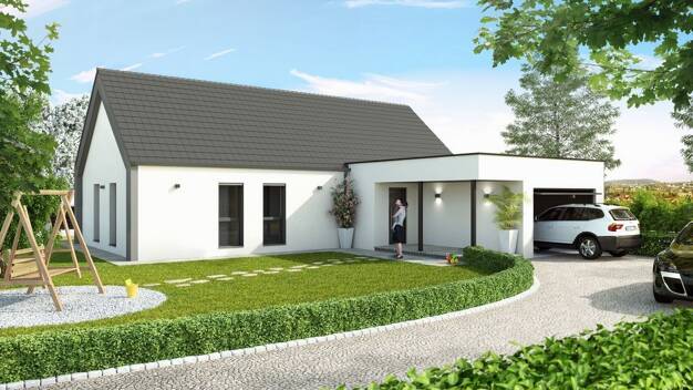 Terrain avec maison neuve à vendre 189 777 € Vion 72300