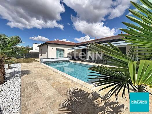 Maison de plain-pied à vendre 435 000 € 6 pièces 4 chambres 130,6 m² 1 306 m² de terrain Civens 42110