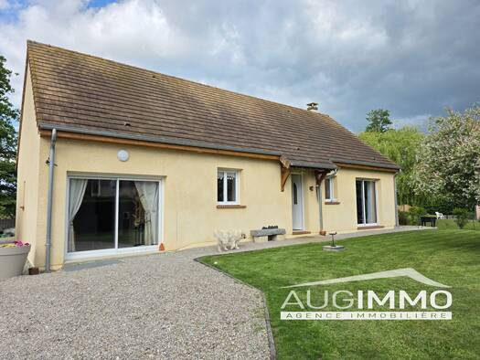 Maison de plain-pied à vendre 257 250 € 5 pièces 3 chambres 101 m² 1 000 m² de terrain Centre Ville Est Lisieux 14100