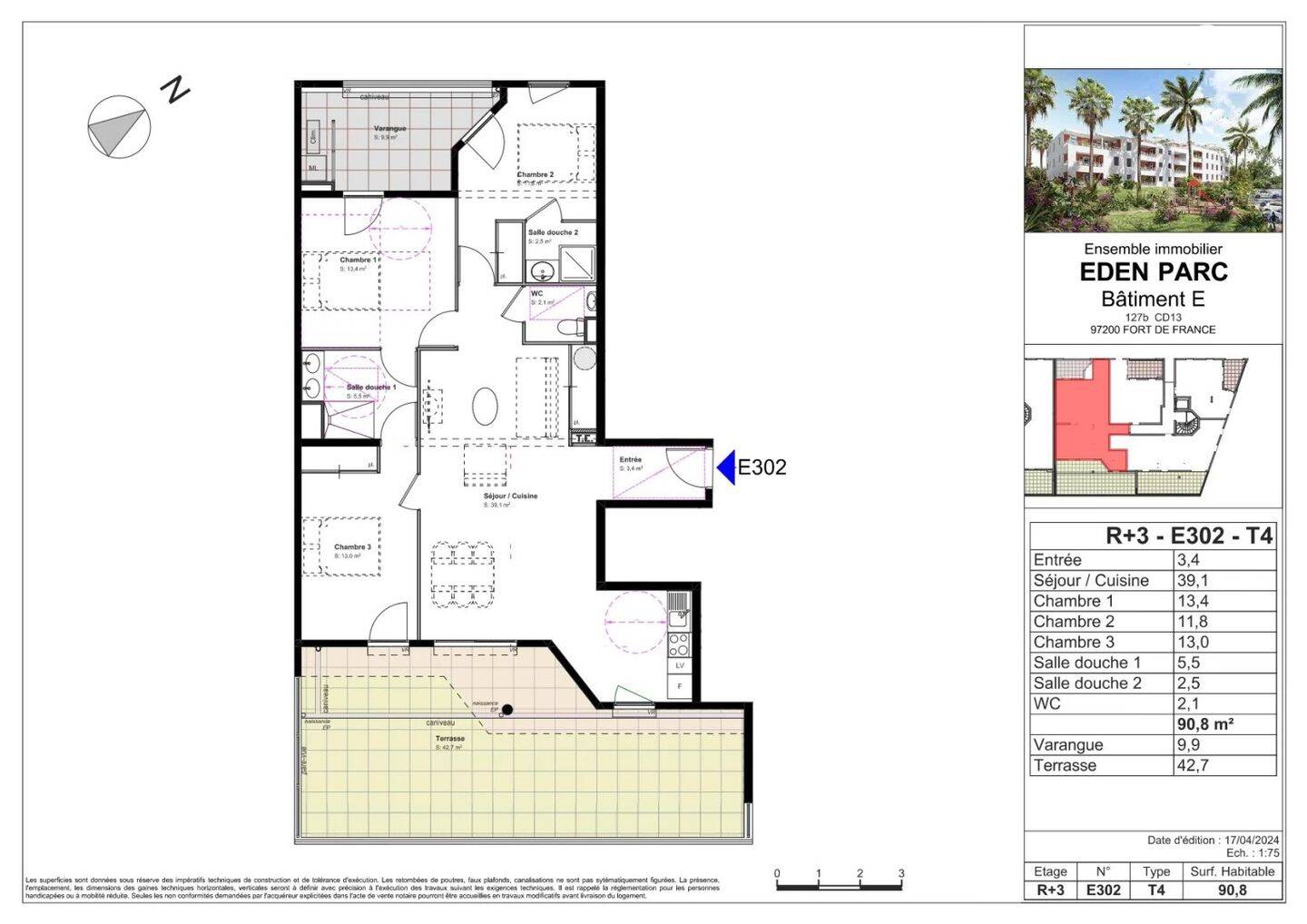 Maison à vendre, 91m², FORT DE FRANCE
