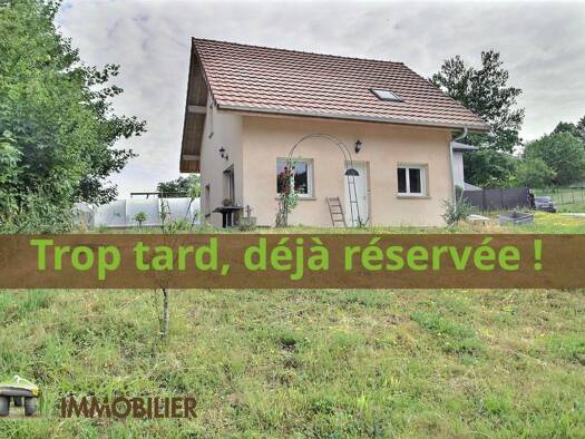 Maison à vendre - Première occupation 399 000 € 4 pièces 3 chambres 92,4 m² 700 m² de terrain Arbusigny 74930