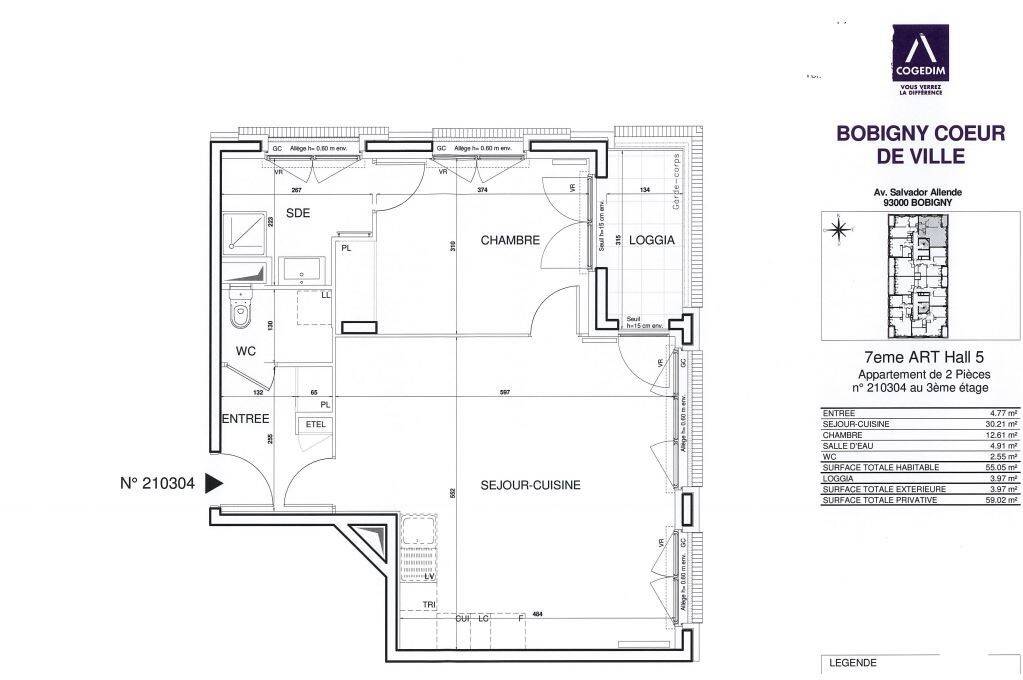 Maison à louer, 55m², BOBIGNY