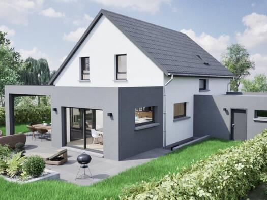 Terrain avec maison neuve à vendre 795 700 € 7 pièces 5 chambres 174 m² 700 m² de terrain Oberschaeffolsheim 67203