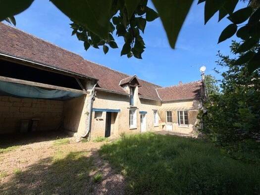 Maison de plain-pied à vendre 199 900 € 5 pièces 3 chambres 107 m² 1 257 m² de terrain Villiers-sur-Loir 41100